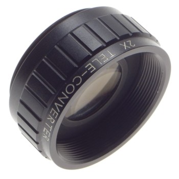 M42 screw mount threat 2x lens converter fits Pentax Spotmatic 35mm camera