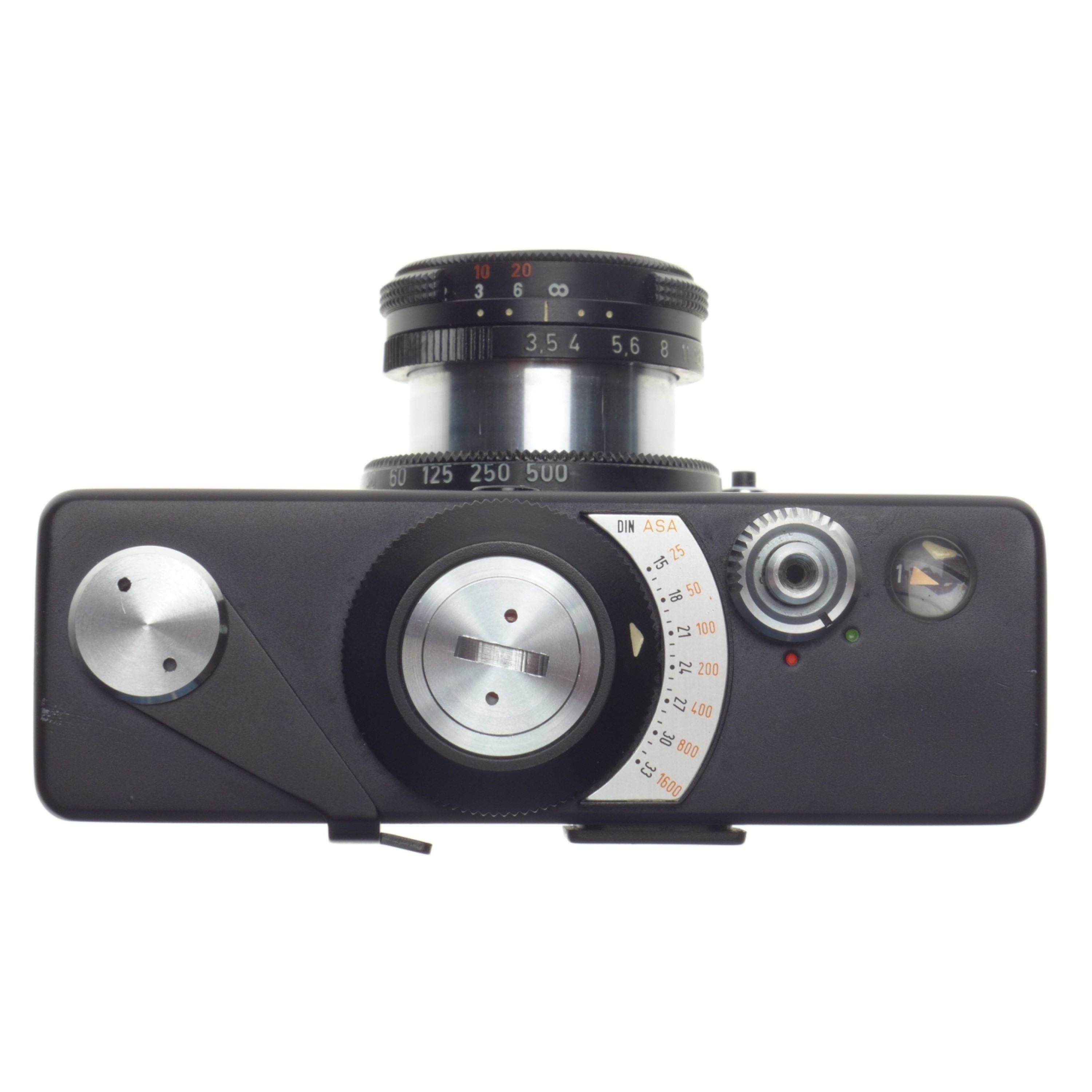 Rollei 35 LED 35mm Point and shoot camera Triotar 3.5/40mm lens Black