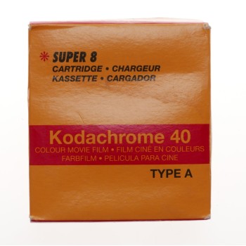 SUPER 8 Kodachrome 40 Type A Cartridge Color movie film