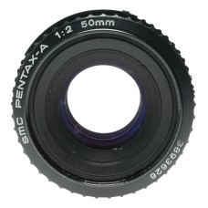 SMC Pentax-A 1:2 50mm Lens PK K-Series Camera Mount