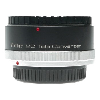 Vivitar Canon FL-FD MC 2x-4 Tele Converter for 35mm Film Camera