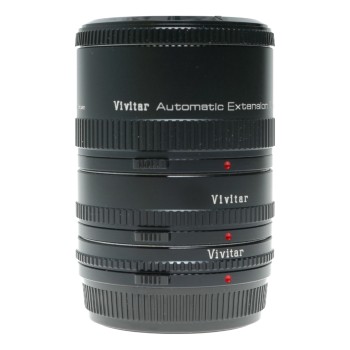 Vivitar AT-21 Automatic Extension Tube 12mm 20mm 36mm