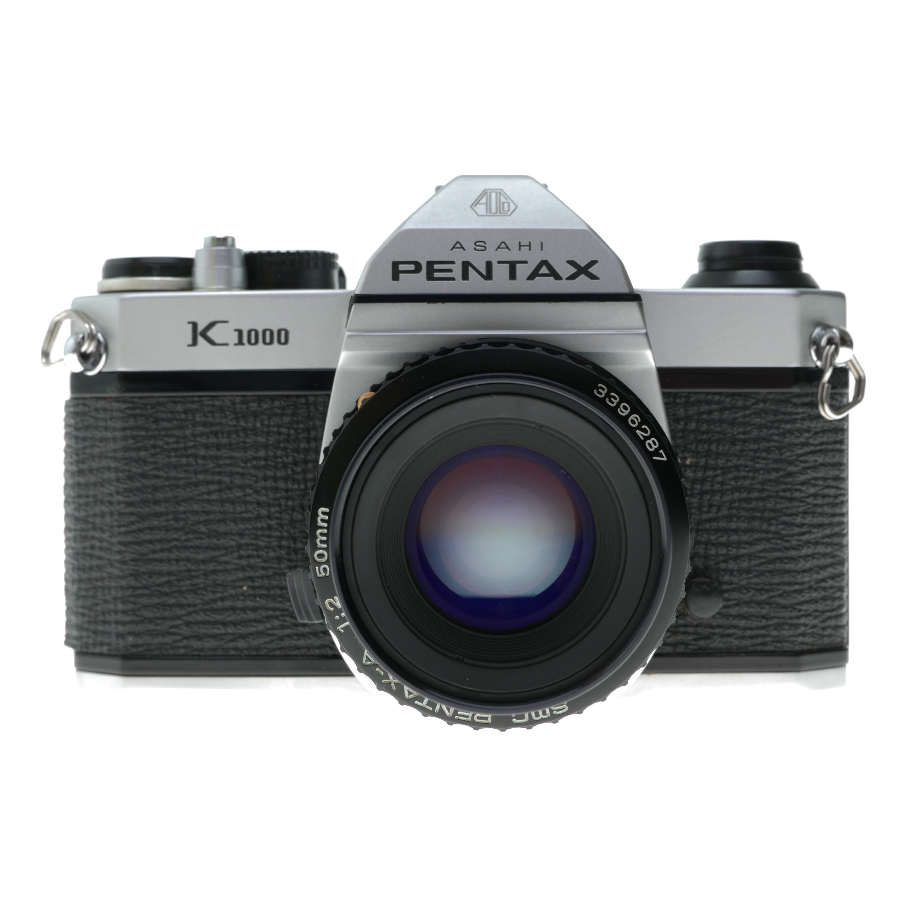 Pentax K1000 35mm Film SLR Camera SMC 1:2 50mm Lenses Instructions