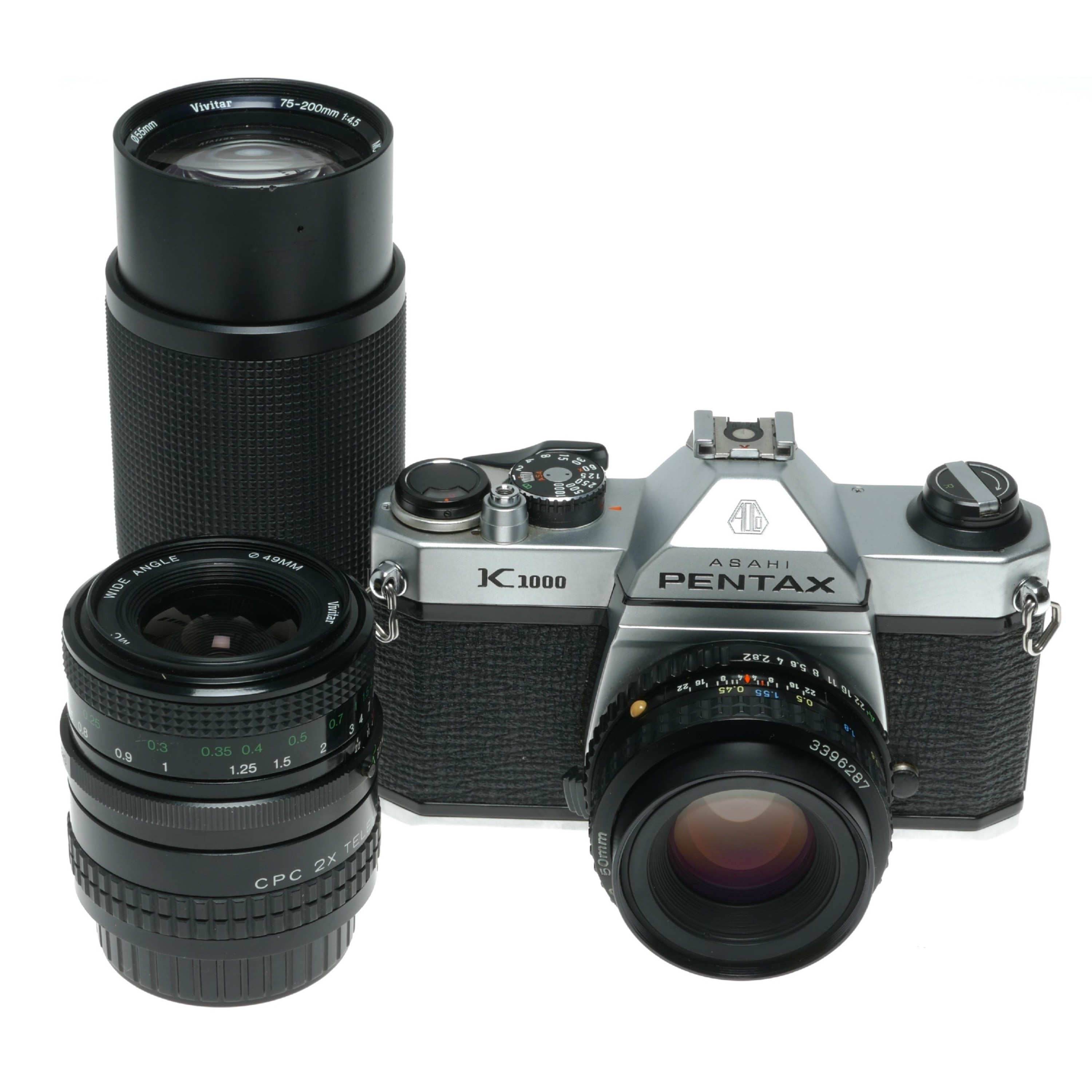 K1000 Camera Pentax K1000 History Asahi Pentax K1000 28mm Grip S