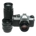 Pentax K1000 35mm Film SLR Camera SMC 1:2 50mm Lenses Instructions Accessories
