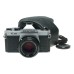 Asahi Pentax K1000 35mm Film SLR Camera SMC 1:2 50mm Lens Pouch