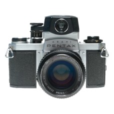 Asahi Pentax SV 35mm Film SLR Camera SMC Takumar 1.4/50 Sold as is