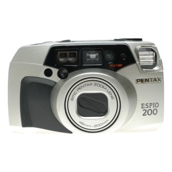 Pentax Espio 200 Compact 35mm Film Camera Pouch Strap Instructions Box