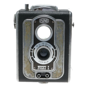 Ising Pucky 1 Vintage 6x6 Box Type Camera for 120 Rollfilm