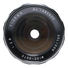 Soligor Auto-Wide 1:2.8 f=28mm Camera Lens CS Mount