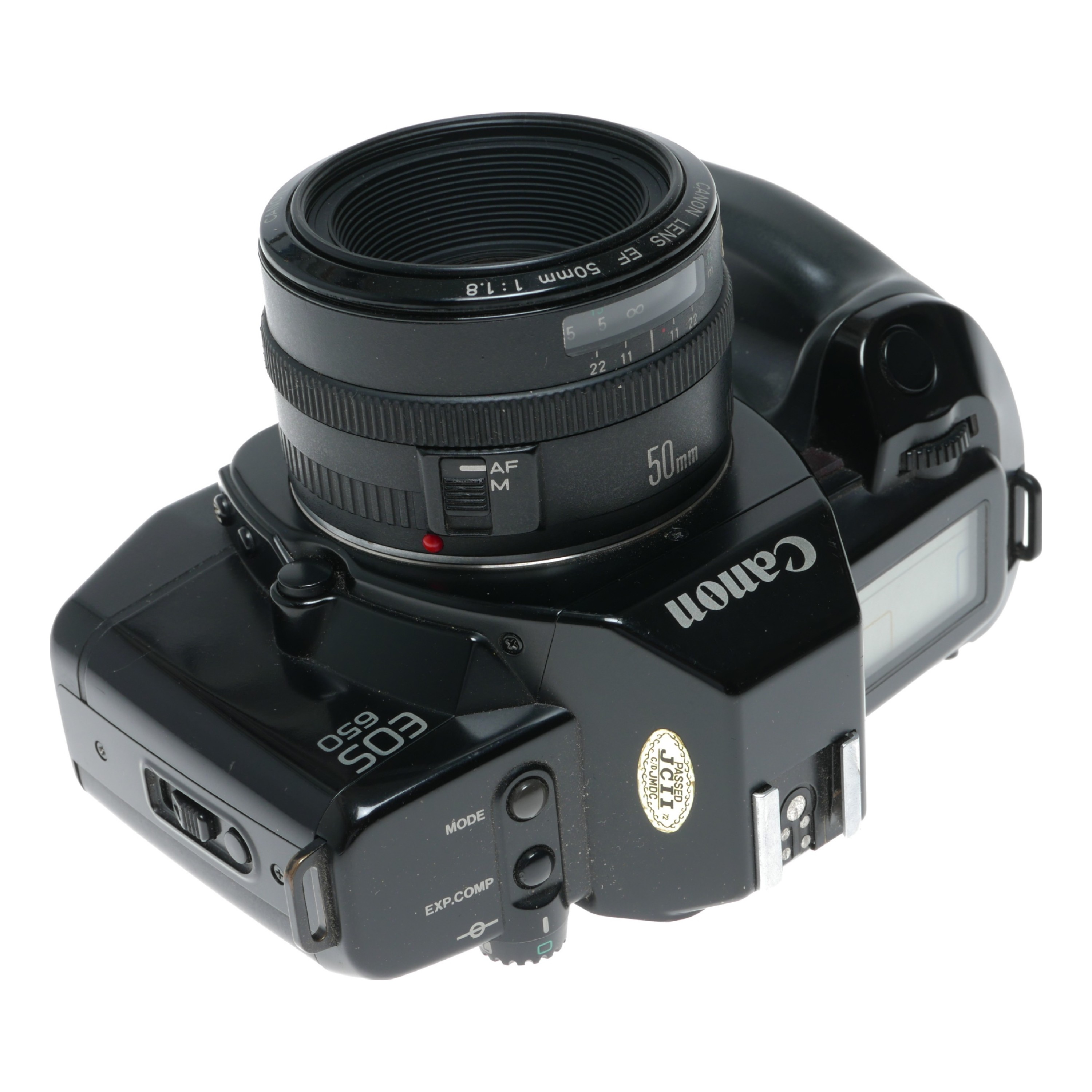 Canon EOS 650 35mm Film SLR Camera EF 1:1.8 50mm