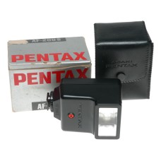 Pentax AF 200-S Camera Hot Shoe Flash in Pouch Original Box