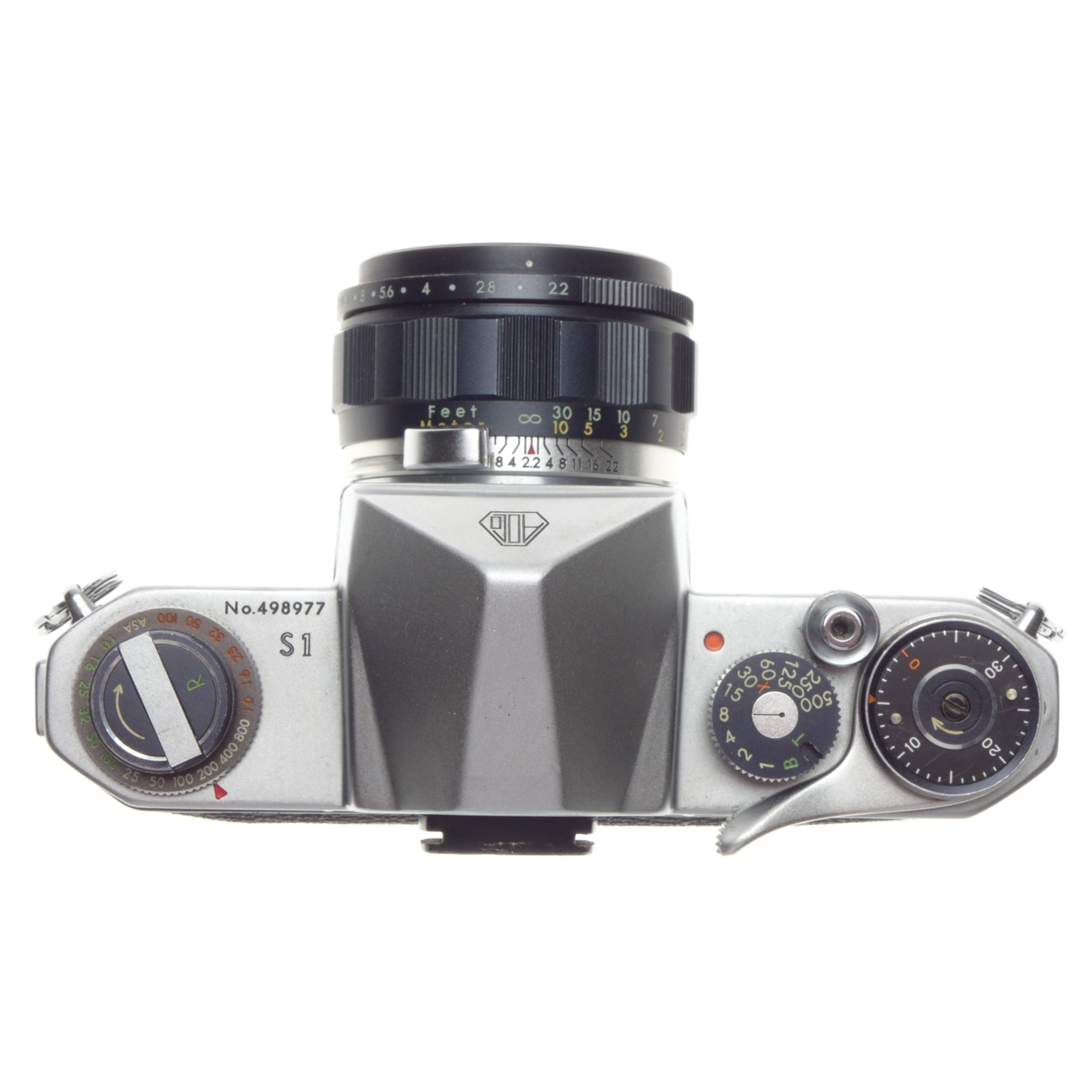 ASAHI PENTAX S1 SLR vintage 35mm chrome film camera Auto-Takumar 1