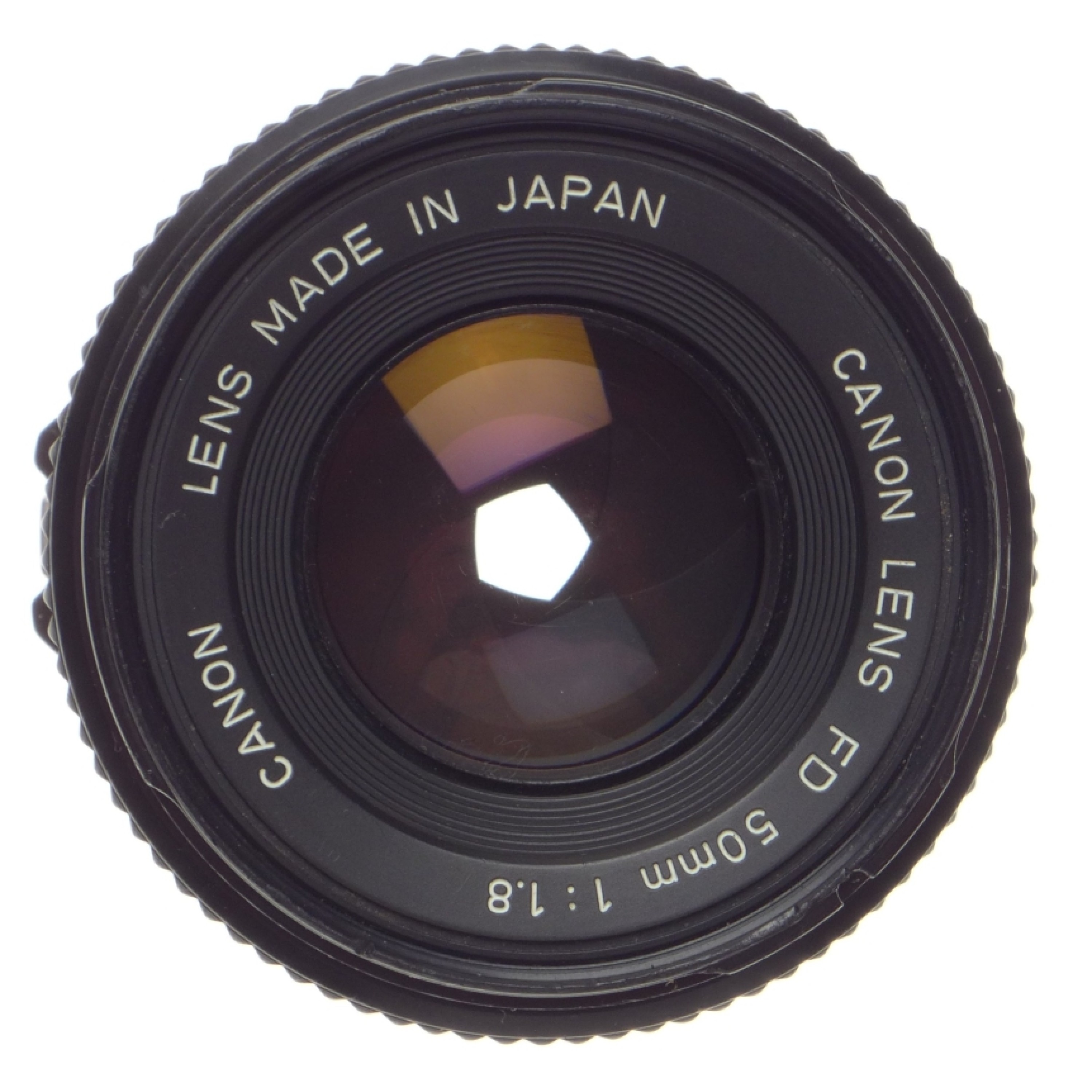 CANON lens FD mount 50mm 1:1.8 vintage 35mm film camera lens 1.8