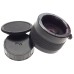 RICOH XR Tele Converter 2x doubler black Pentax K mount clean optics caps supplied