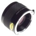 RICOH XR Tele Converter 2x doubler black Pentax K mount clean optics caps supplied