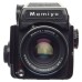 MAMIYA 645 J Medium format film camera SEKOR 2.8 f=80mm lens grip motor strap prism finder kit