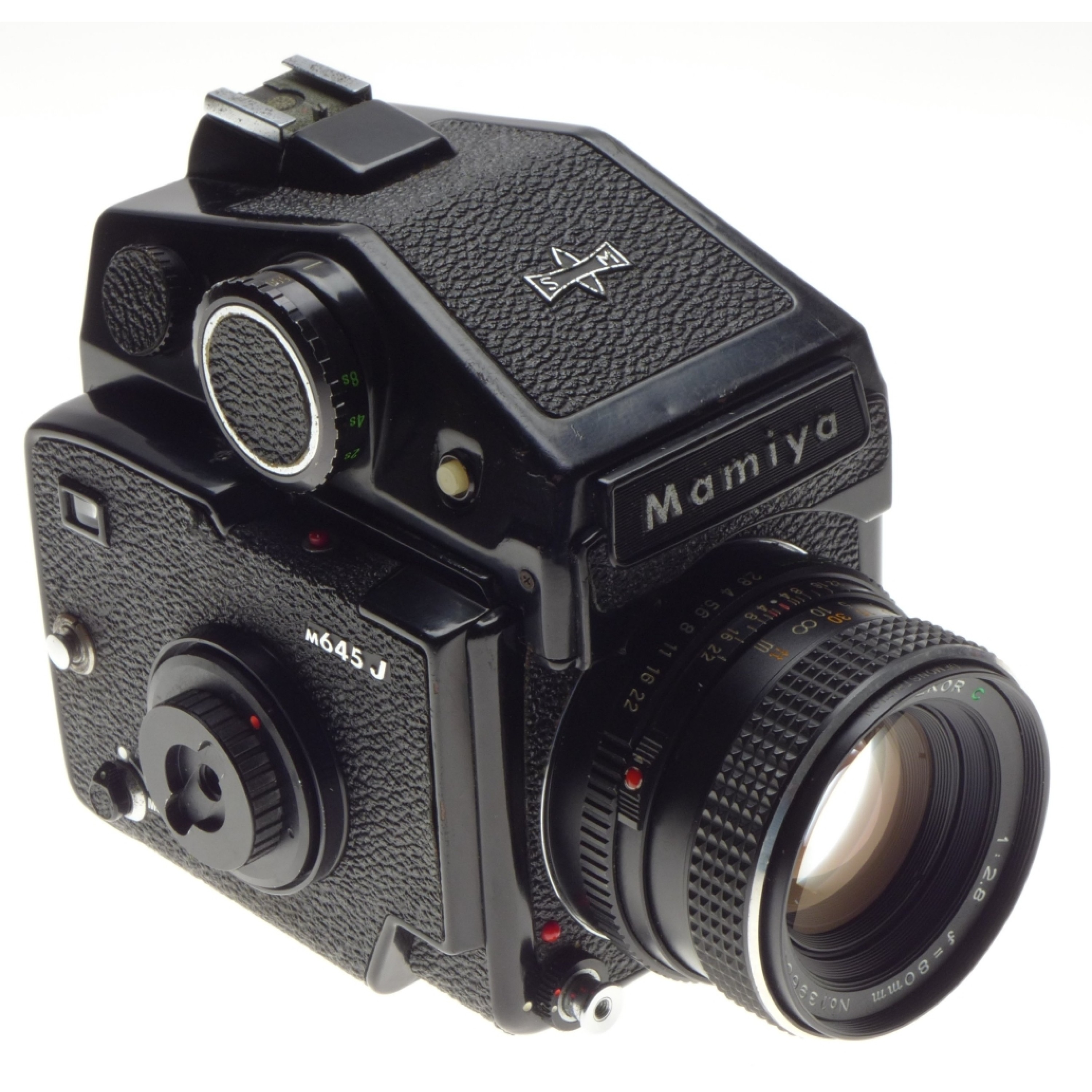 MAMIYA 645 J Medium format film camera SEKOR 2.8 f=80mm lens