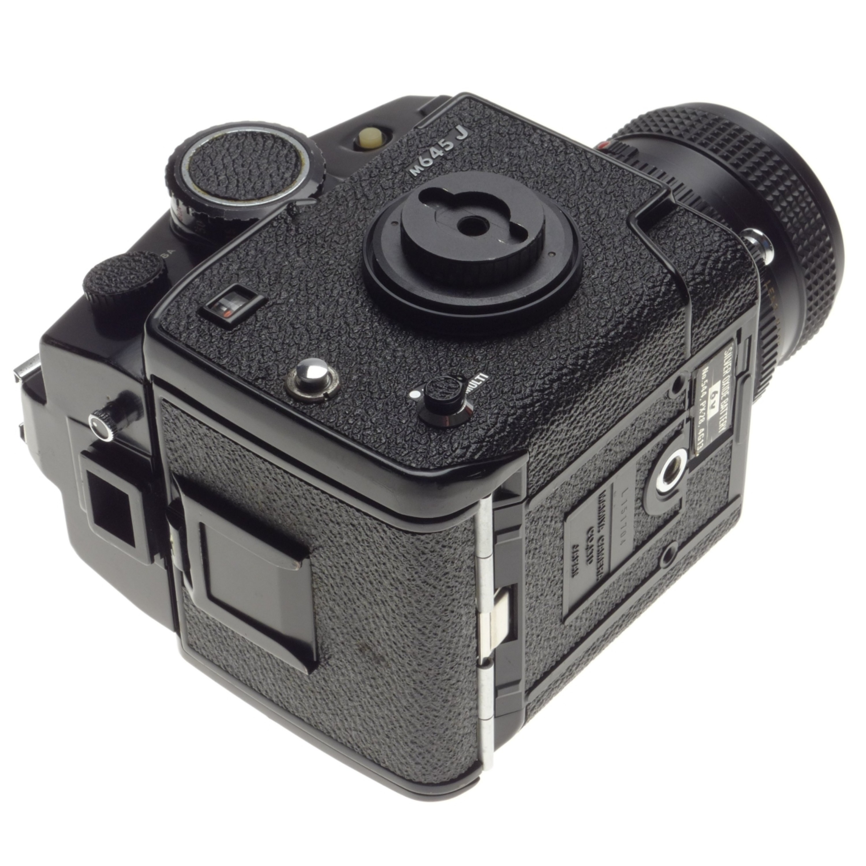 MAMIYA 645 J Medium format film camera SEKOR 2.8 f=80mm lens grip