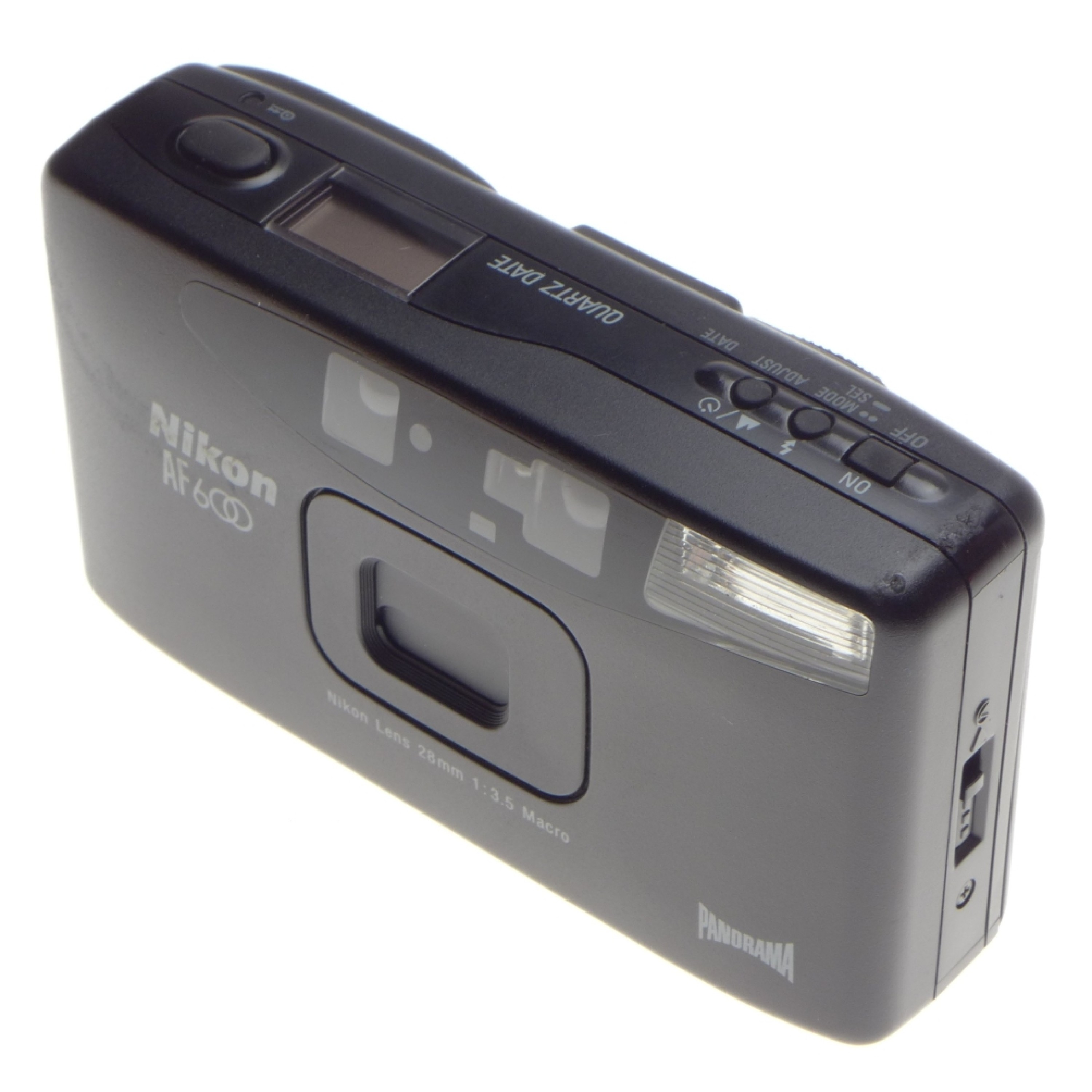 Nikon ニコン AF600 フィルムカメラ 28mm 1:3.5 中古】Nikon ニコン AF600 コンパクトフィルムカメラ | 中古