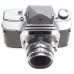 AGFA AMBIFLEX chrome 35mm vintage film camera set with 3 coated lenses prism finder