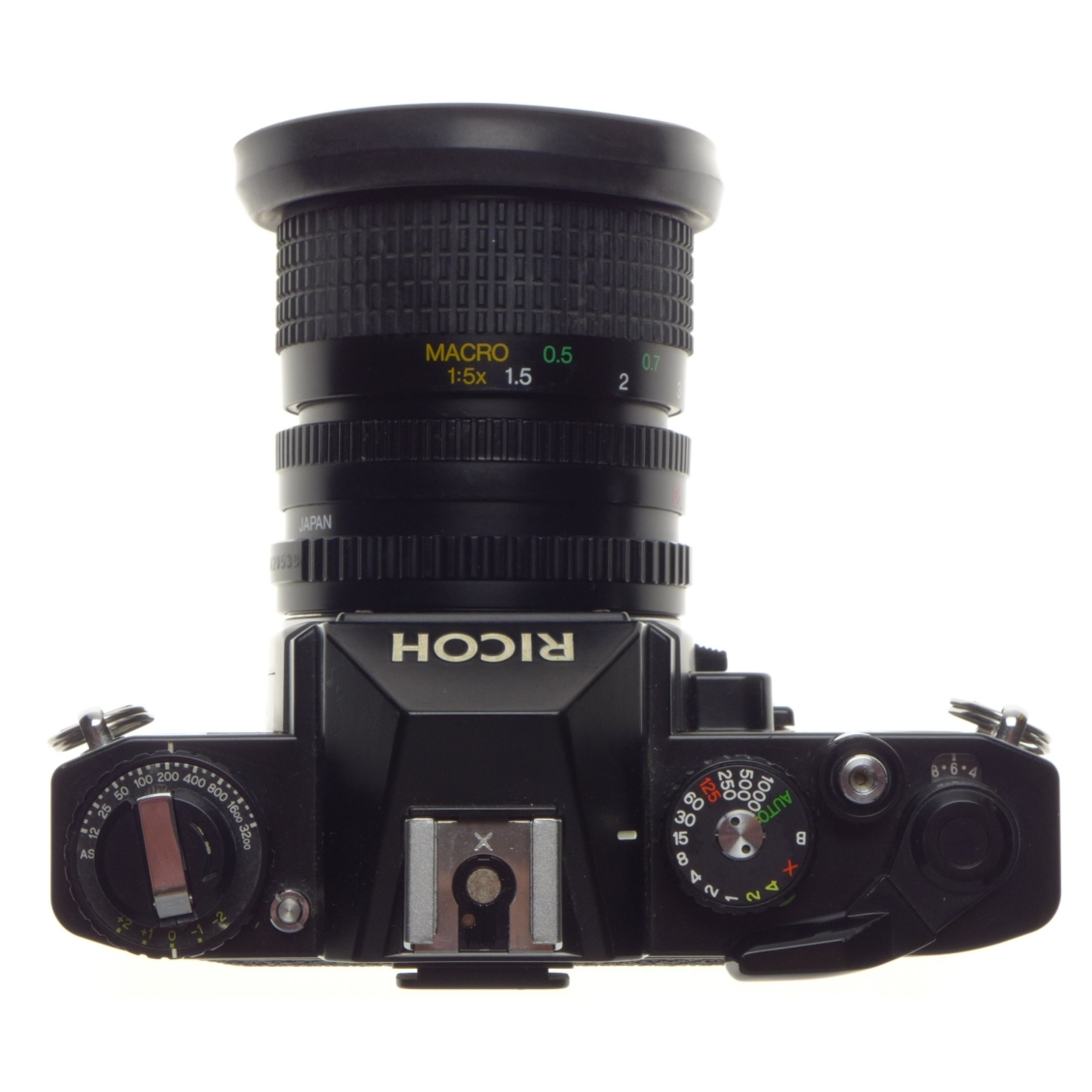 RICOH KR-10 35mm vintage SLR film camera SUPER CARENAR 1:3.5-4.8 f