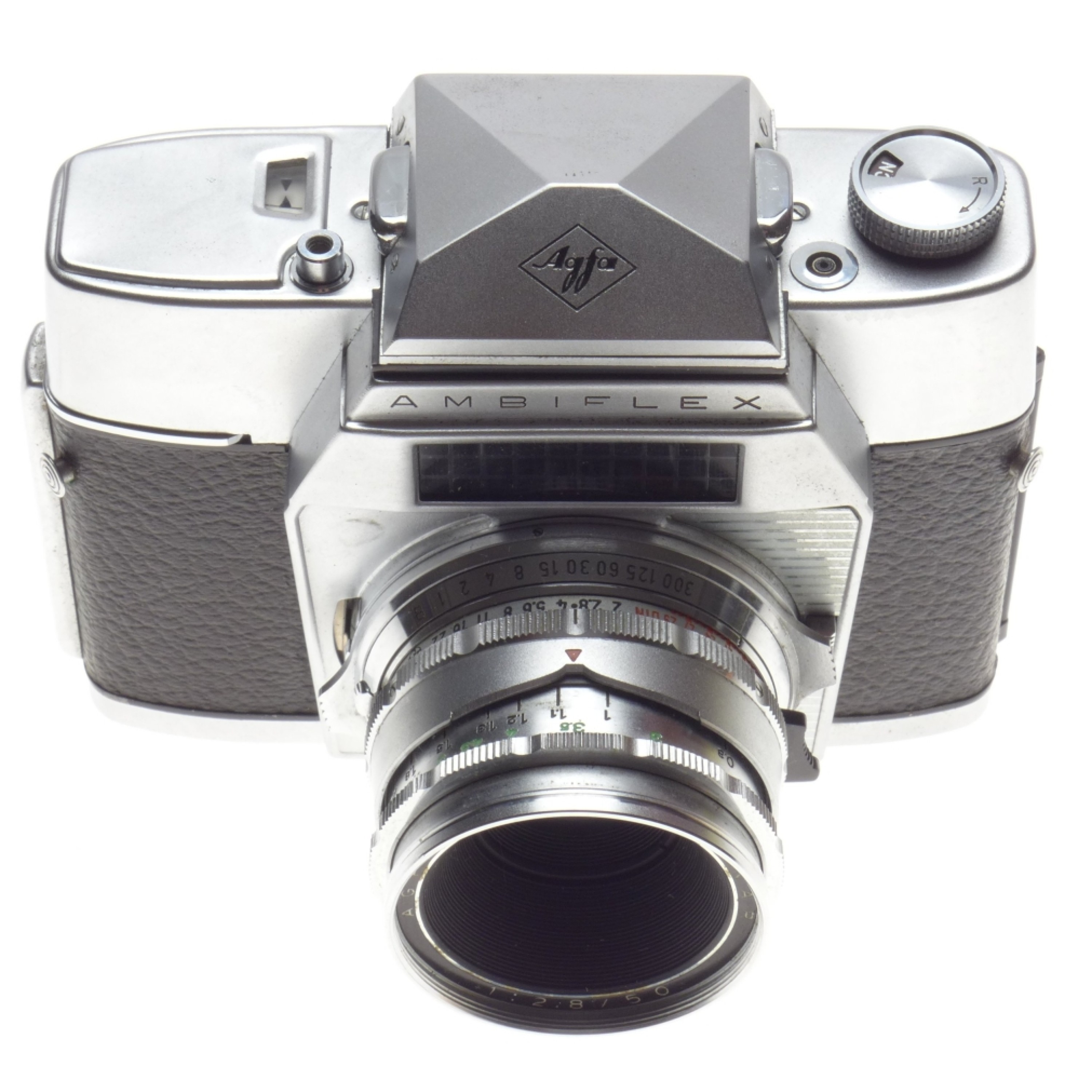 AGFA Ambiflex chrome 35mm vintage film camera with Color-Solinar 1