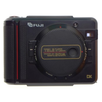 FUJI DX TW-3 compact vintage camera Tele-Fujinon 1:8 f=69 WIDE 1:8 f=23mm Mint boxed