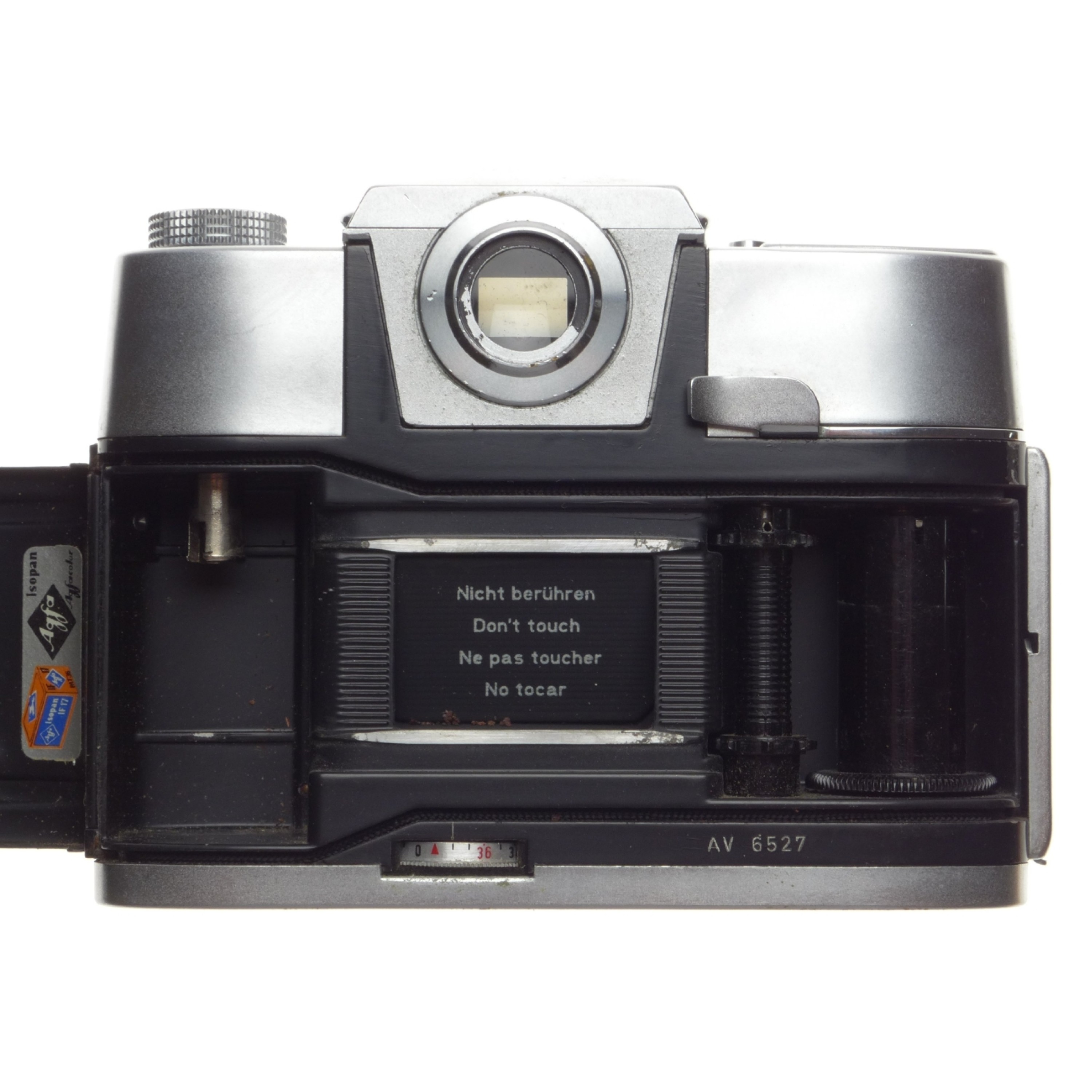 AGFA Ambiflex chrome 35mm vintage film camera with Color-Solinar 1