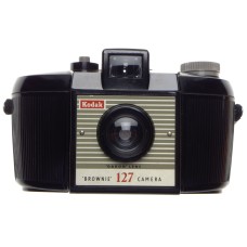 KODAK Brownie 127 camera case and strap vintage film Bakelite old school