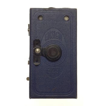 ENSIGN E29 Blue box camera rare old school vintage classic 120 roll film type