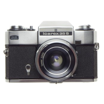 IKAREX 35 S Zeiss Ikon TESSAR 2.8/50 lens SLR German camera f=50mm coated vintage glass