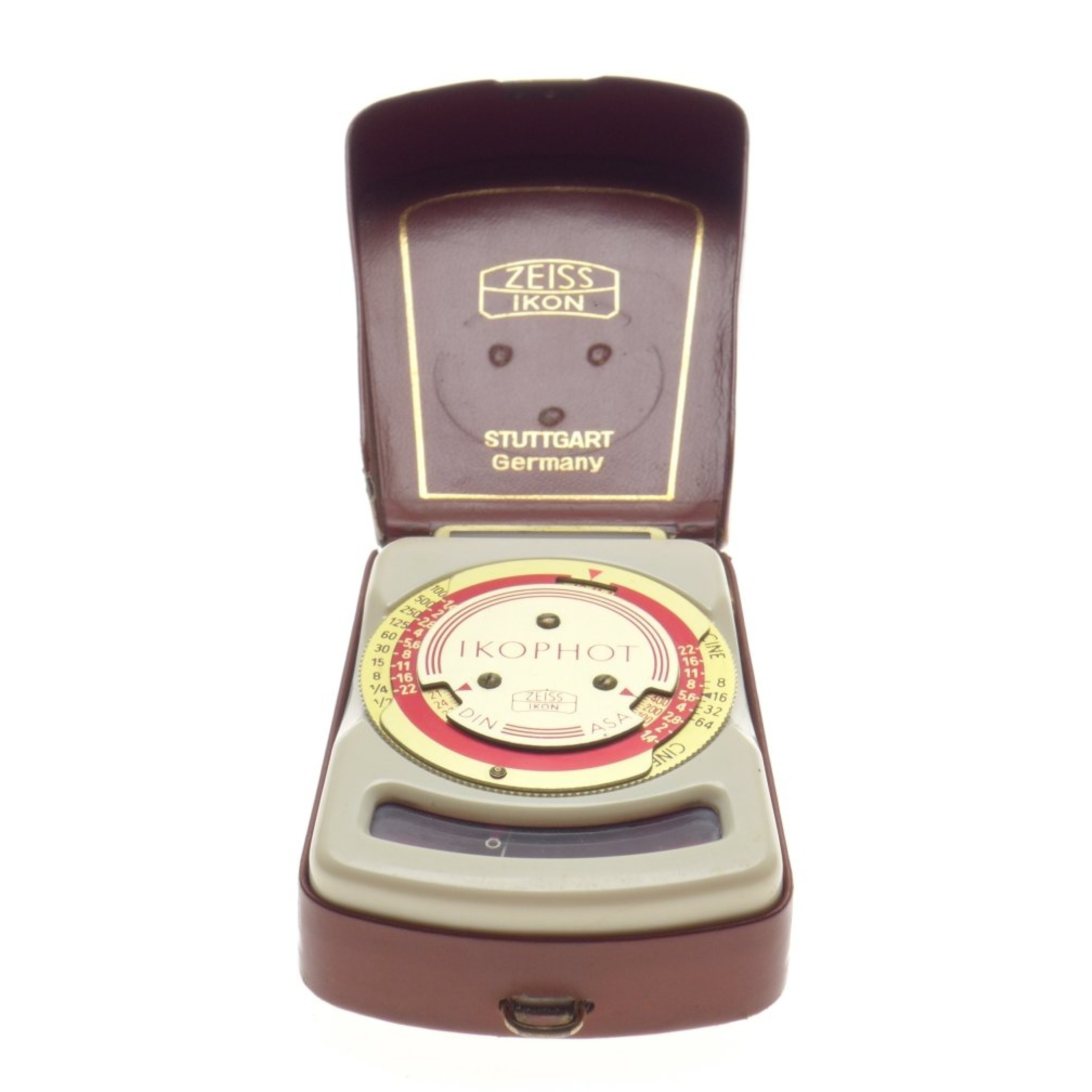 IKOPHOT Zeiss Ikon Camera External Light Exposure Meter Cased Vintage IKOPHOT Zeiss Ikon Camera External Light Exposure Meter Cased Vintage