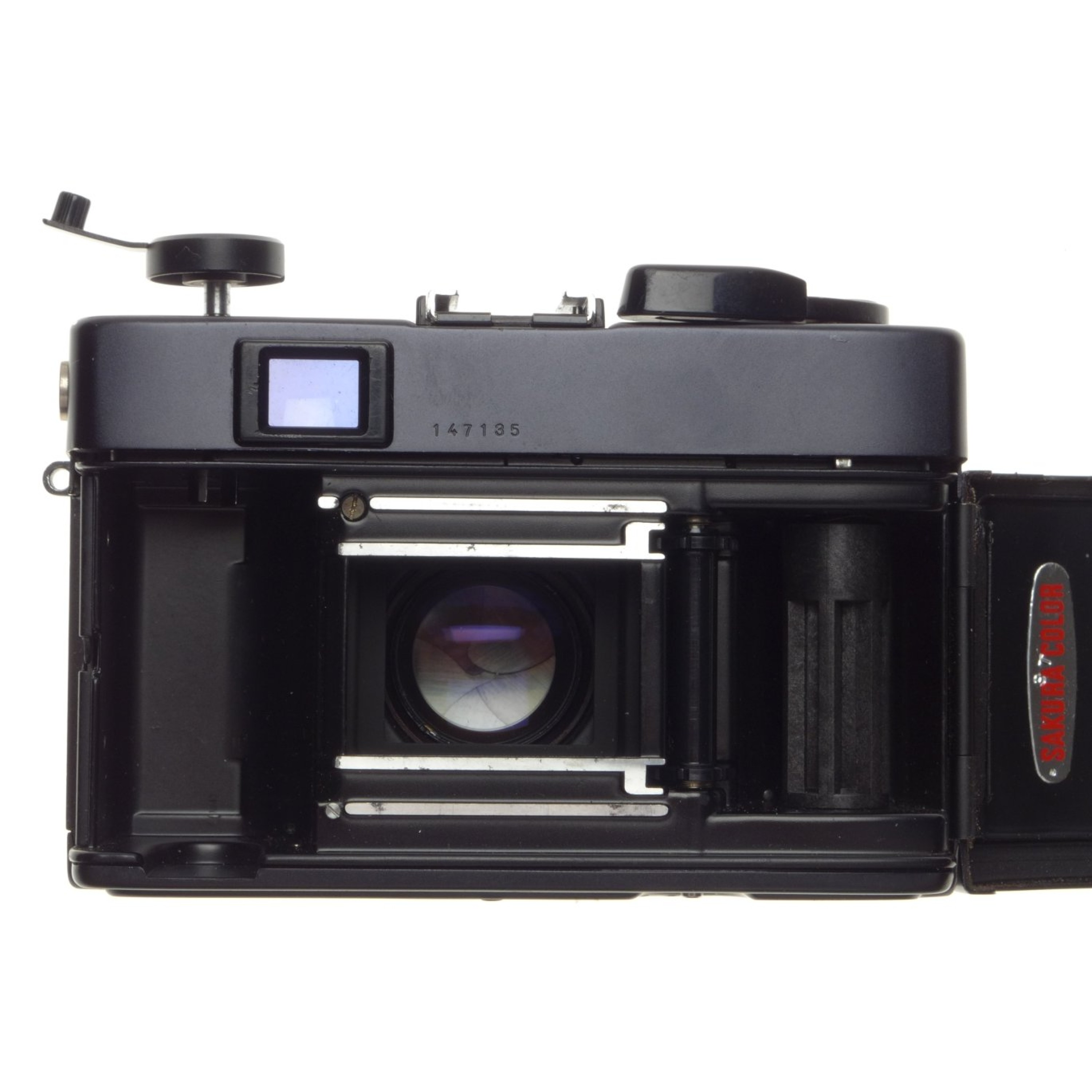 KONICA Auto S3 HEXANON 38mm F1.8 compact black vintage film camera