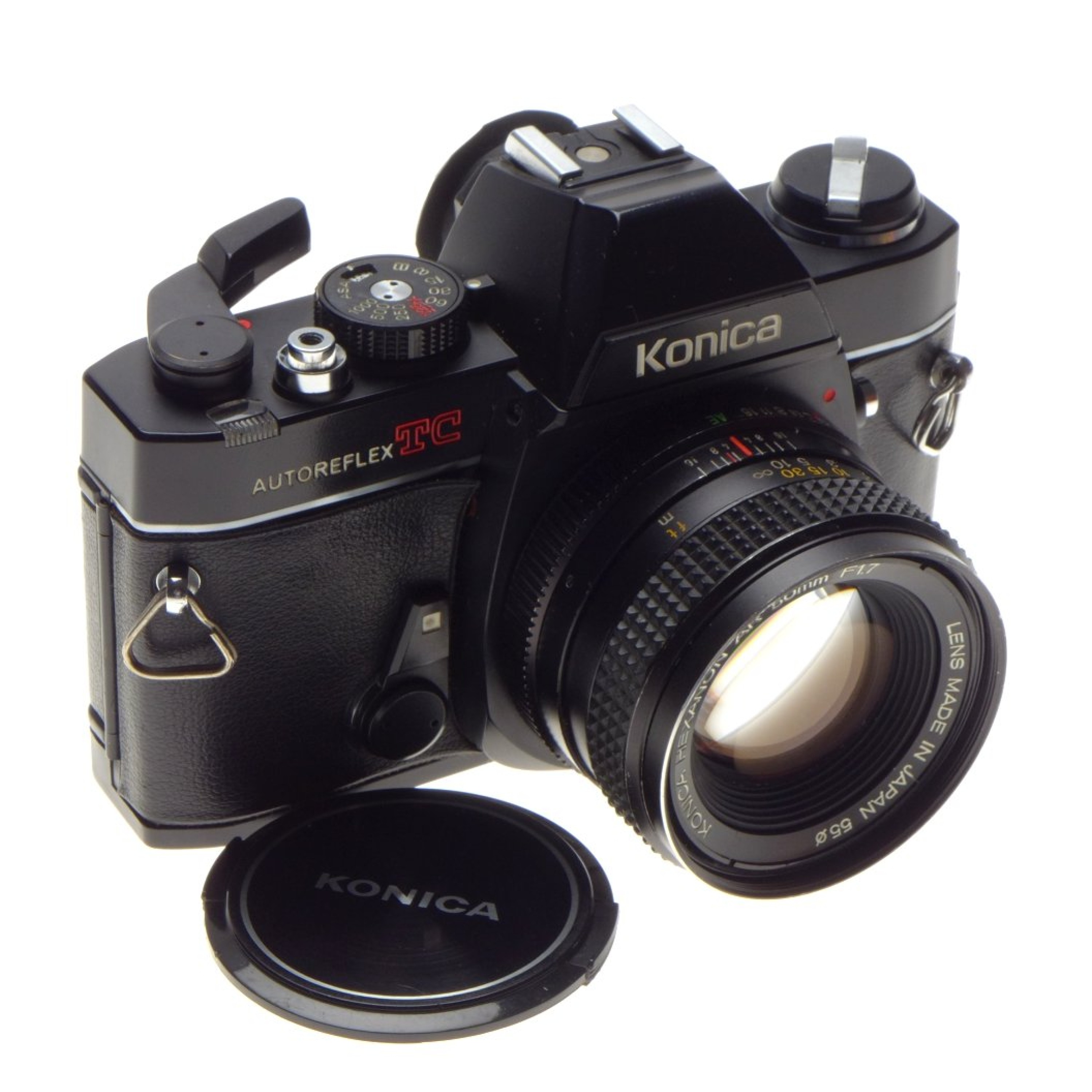 KONICA Autoreflex TC SLR 35mm film camera HEXANON AR 50mm 1.7