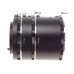 Nikon SLR vintage film camera set of 3 macro close up extension tubes MINT