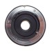 VIVITAR Wide angle 19mm 1:3.8 MC vintage lens C/Y mount MINT 3.8/19mm ultra-wide caps
