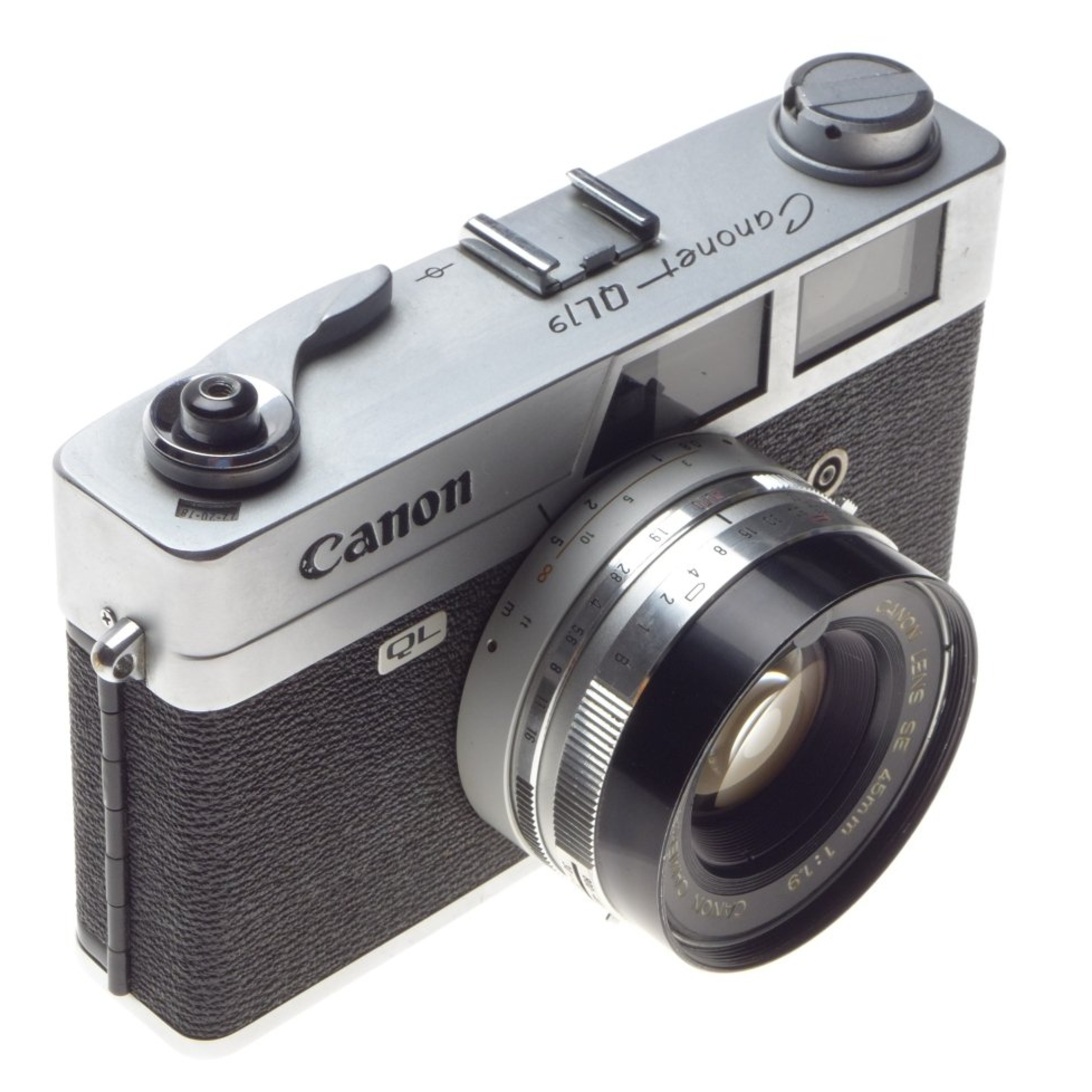 CANON QL Canonet-QL 19 point and shoot vintage chrome retro 35mm