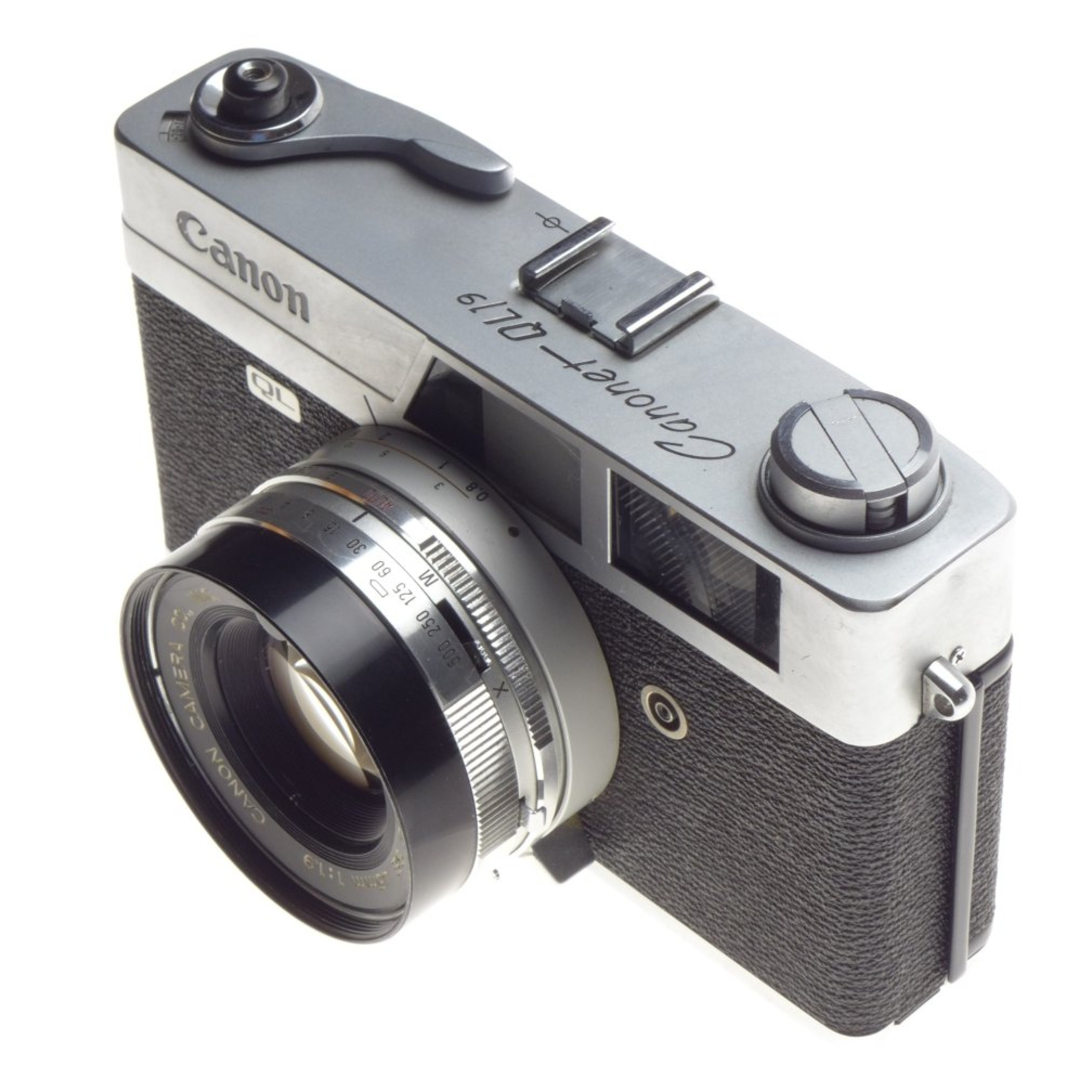 CANON QL Canonet-QL 19 point and shoot vintage chrome retro 35mm