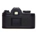 Black NIKON EM Vintage SLR film camera Series E 100mm 1:2.8 coated lens 2.8/100