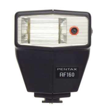 PENTAX AF 160 vintage film camera hot shoe flash accessory with case