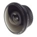 SPIRATONE Fish-eye 1:8 f=12mm Ultra-wide angle lens 8/12mm caps and case