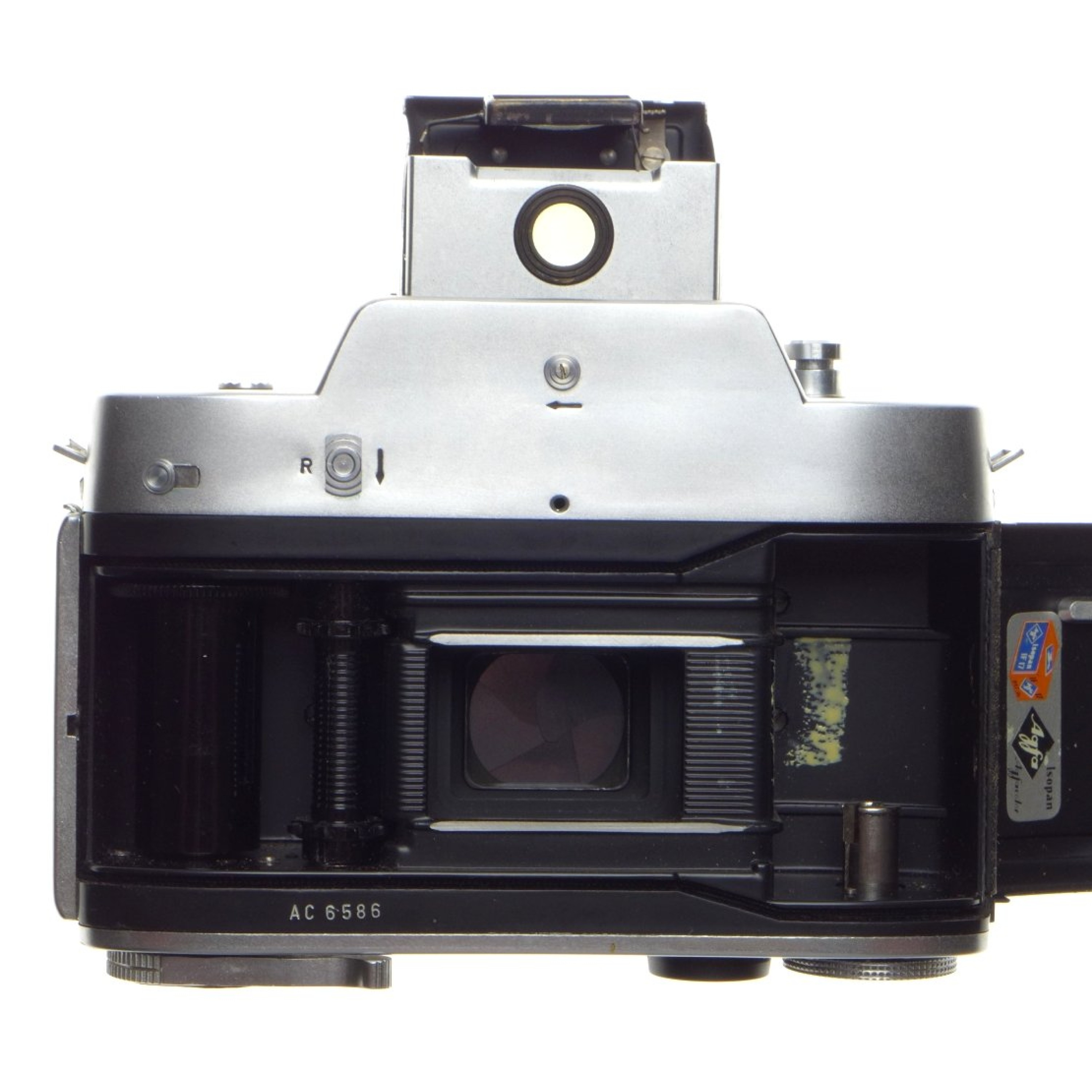 AGFA Flexilette TEL twin lens reflex camera Prontor shutter film