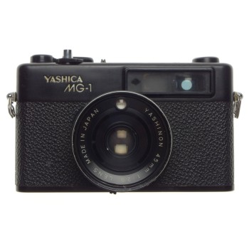YASHICA MG-1 rangefinder camera Yashinon 45mm 1:2.8 vintage rare camera