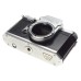 EDIXA-Mat Reflex Mod. B SLR classic camera body chrome Wirgin used working