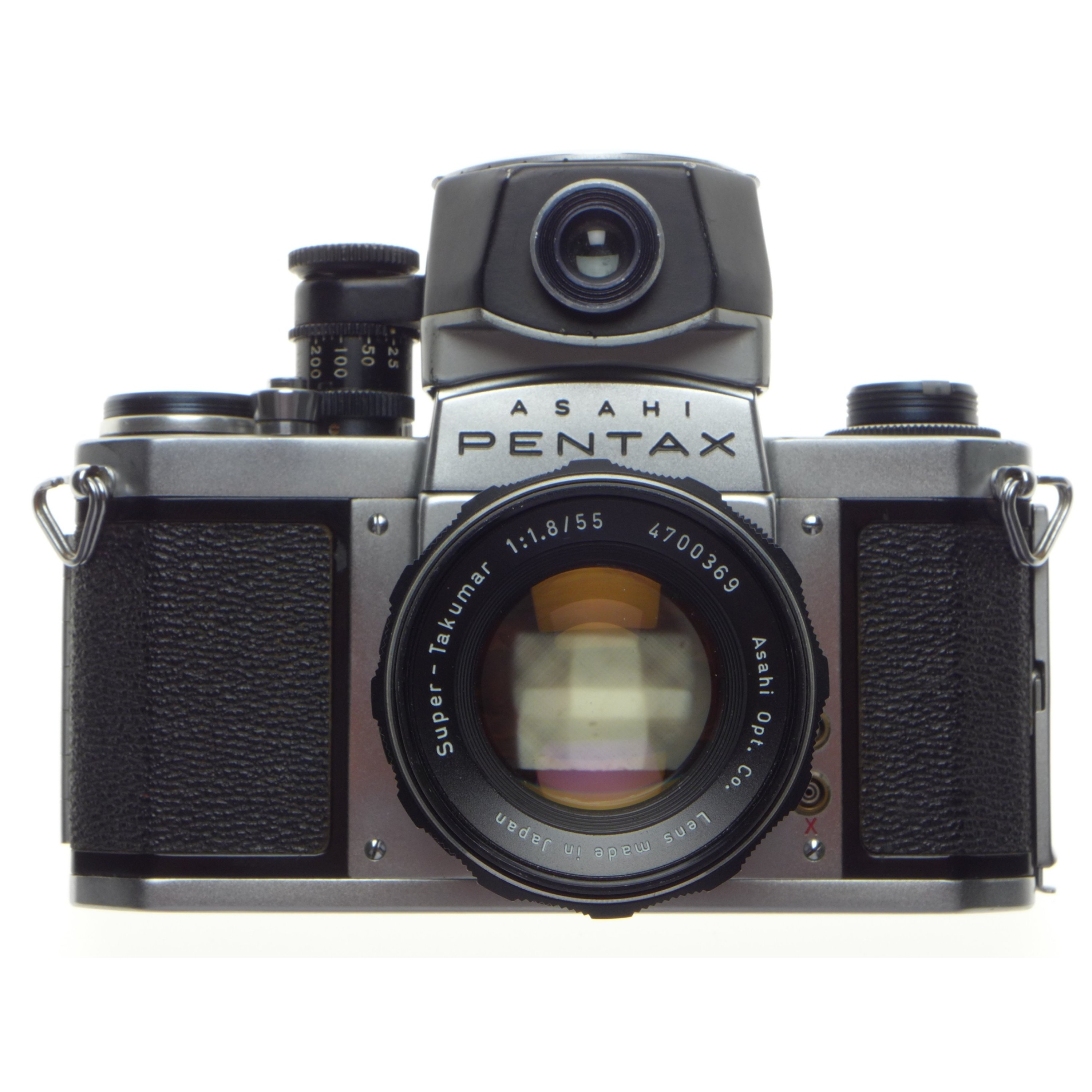 アサヒ　ペンタックス　S3 Asahi Pentax S3 Vintage SLR 35mm film camera Super-Takumar 1:1.8