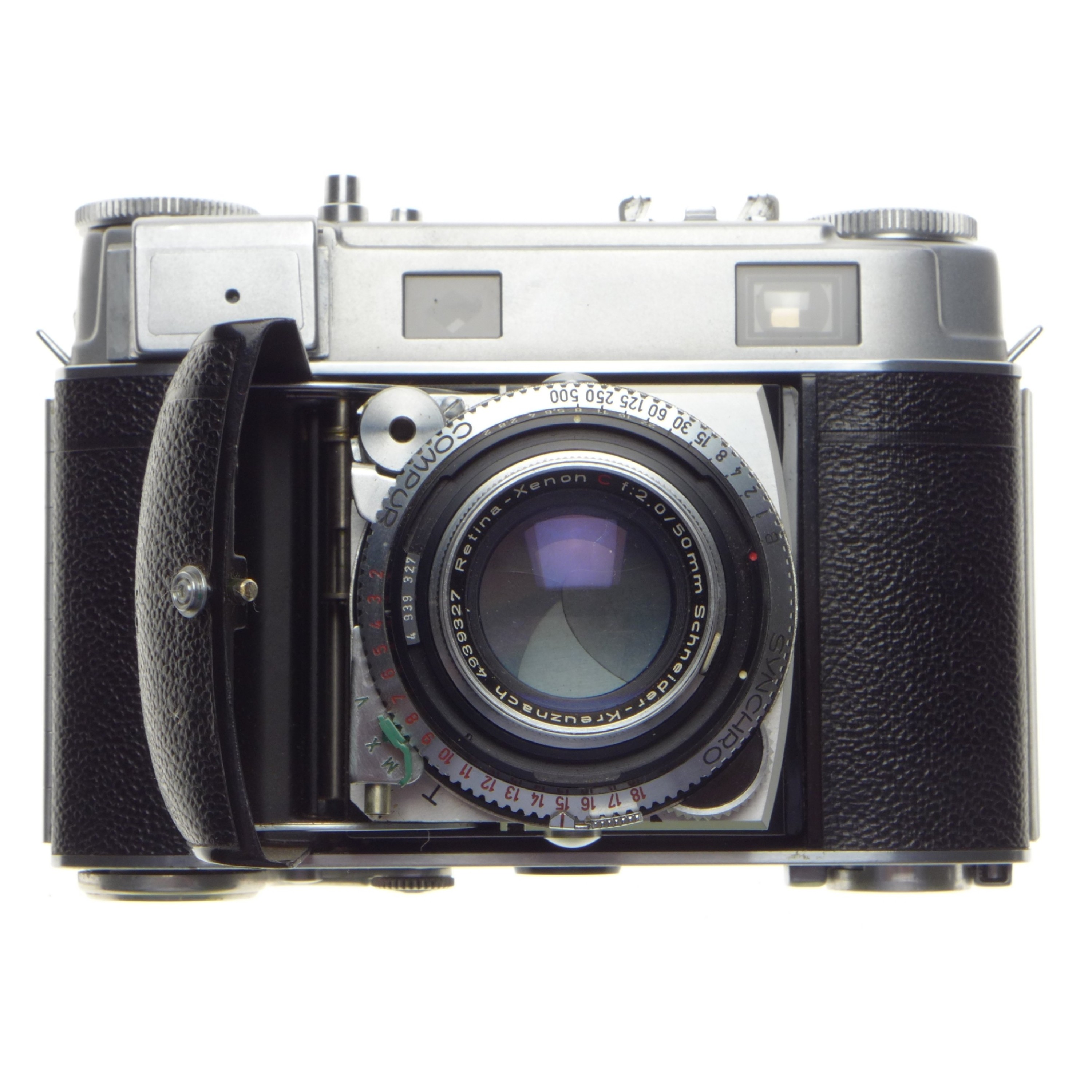 Kodak Retina IIIc Schneider-Retina-Xenon C 50mm f2 Prime lens 2