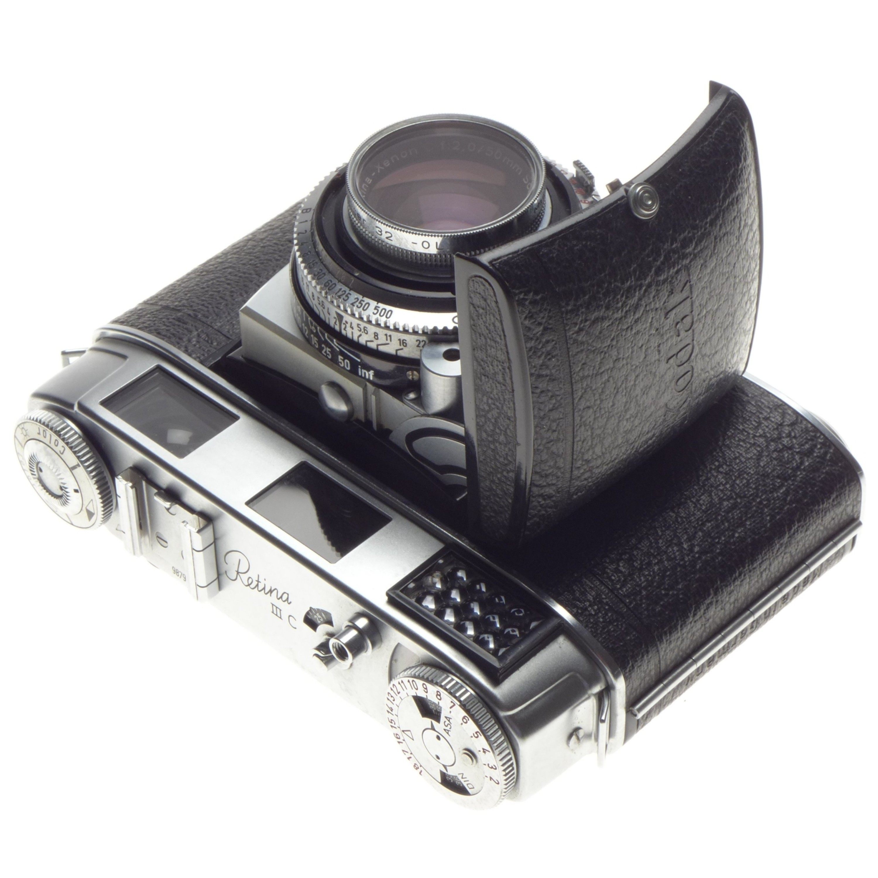 Kodak Retina IIIc Schneider-Retina-Xenon C 50mm f2 Prime lens 2