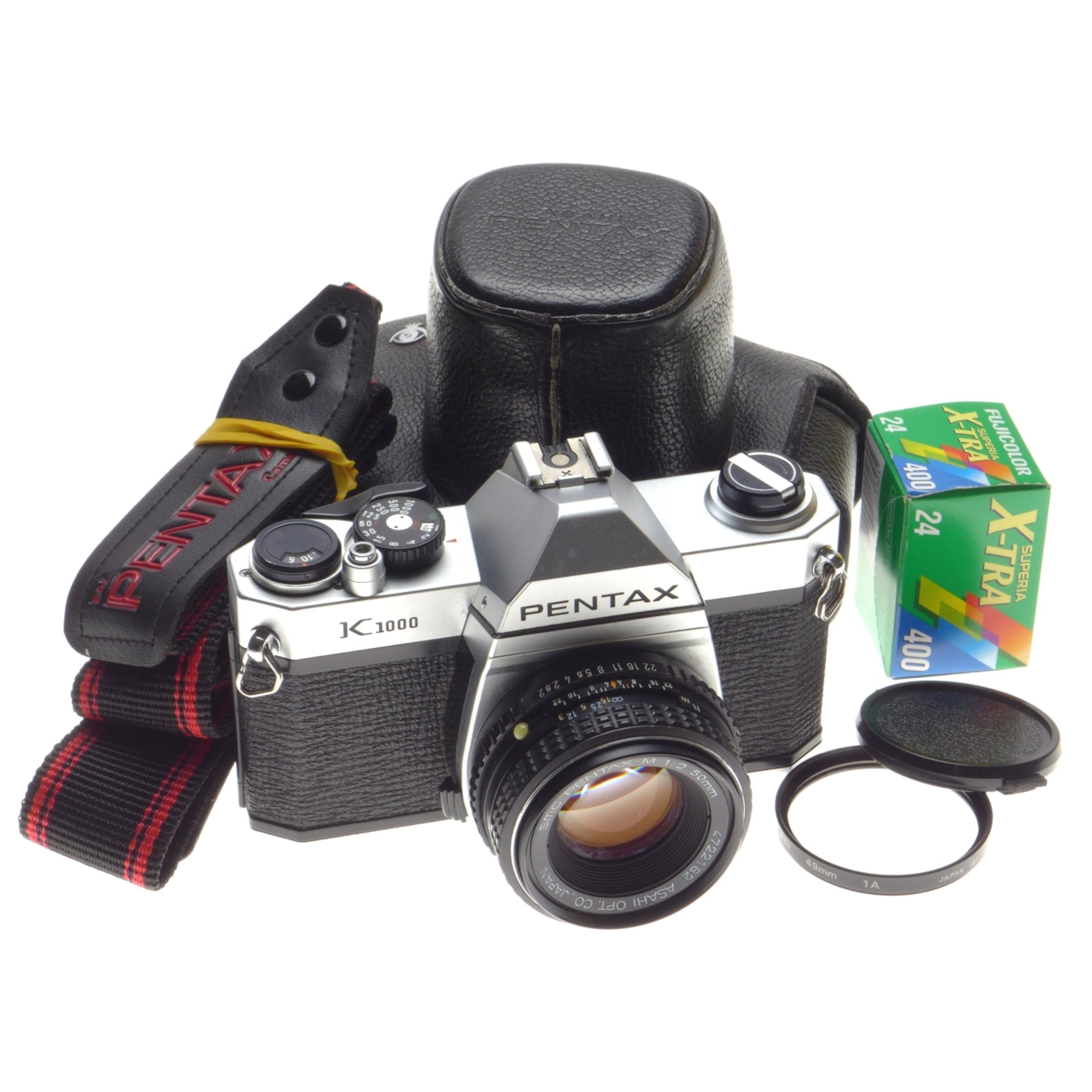 PENTAX K1000 SLR analogue vintage classic 35mm film camera SMC
