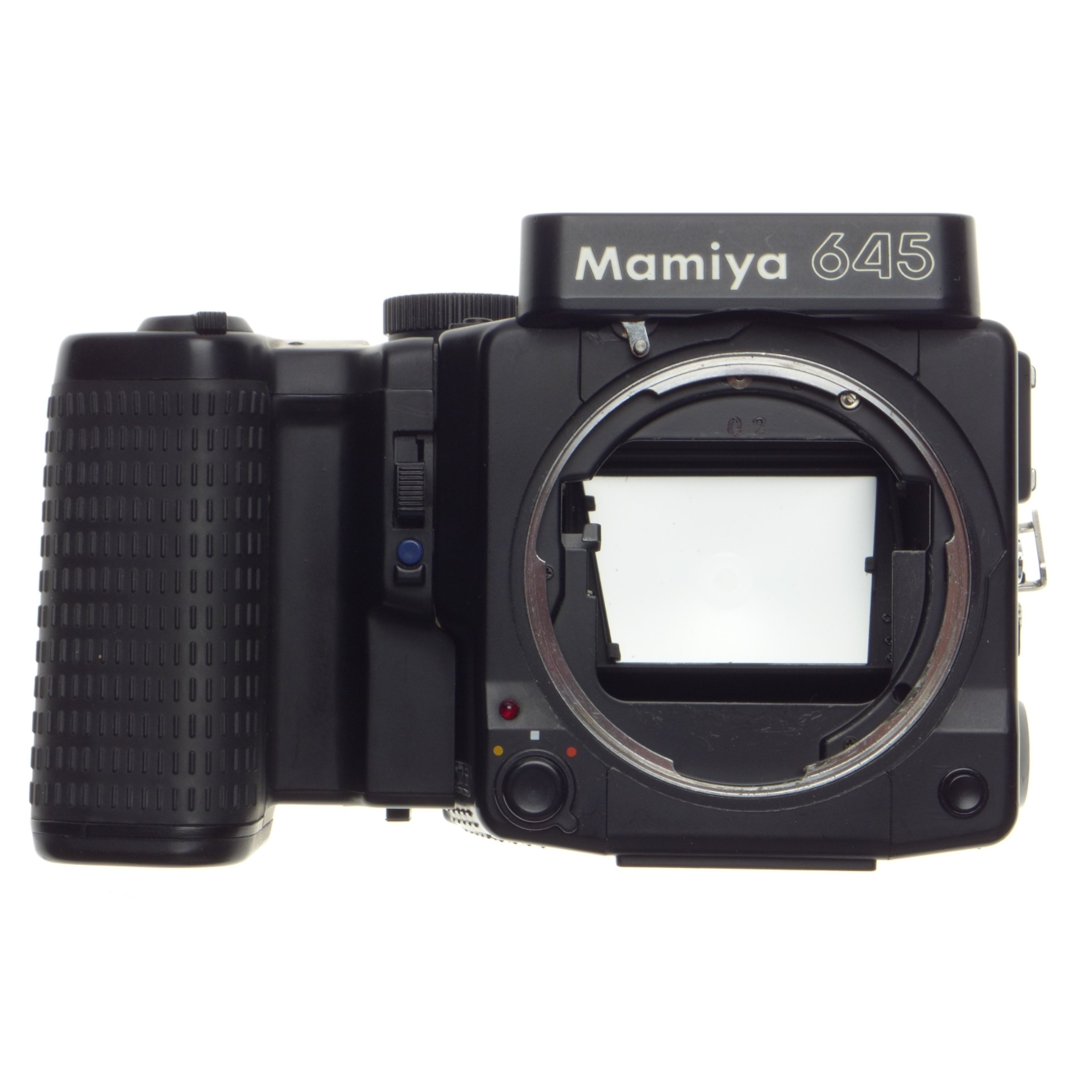 MAMIYA 645 SUPER Mega medium format camera kit grip, winder, prism